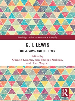 cover image of C.I. Lewis